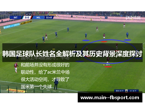 韩国足球队长姓名全解析及其历史背景深度探讨